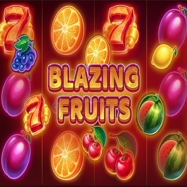 Blazing Fruits logo by Inbet Games Wild Fortune Casino