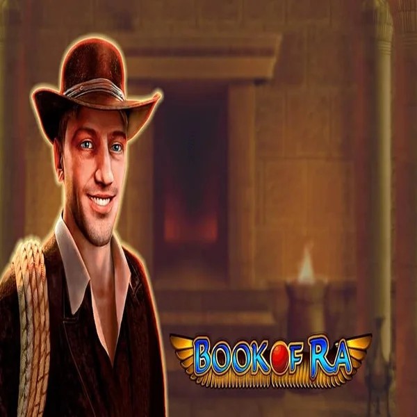 Book of Ra game by Greentube – logo hosted on Wild Fortune Casino
