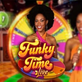 Funky Time game by Evolution – logo hosted on Wild Fortune Casino