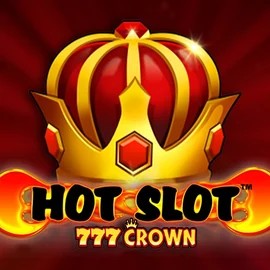 Hot Slot 777 Crown online game logo by Wazdan on wildfortune.dk