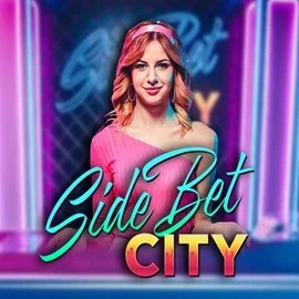 Side Bet City online game logo by Evolution on wildfortune.dk