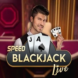 Speed Blackjack slot logo by Pragmatic Play at Wild Fortune Casino